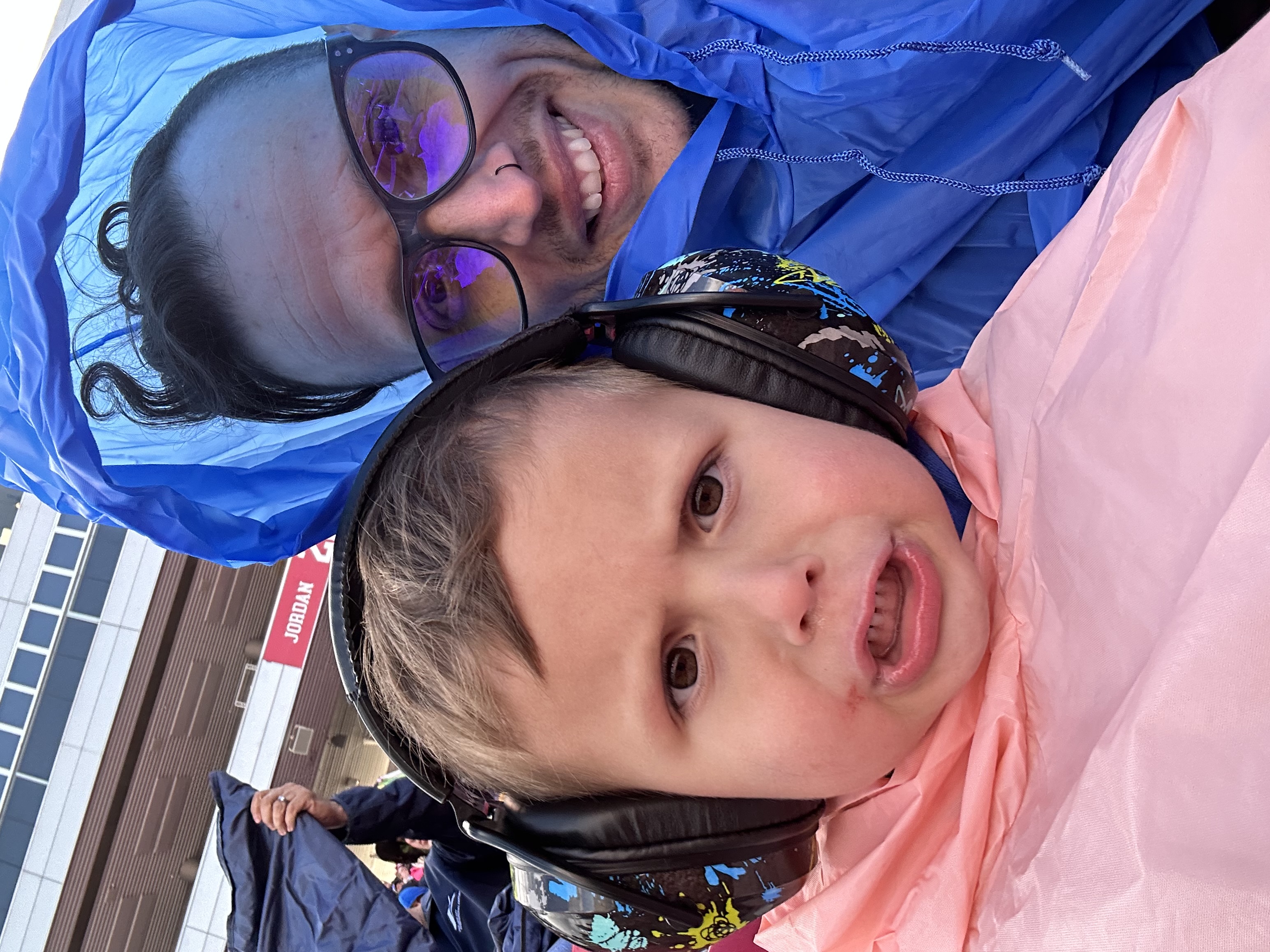 monster jam + dippin dots + rain/snow