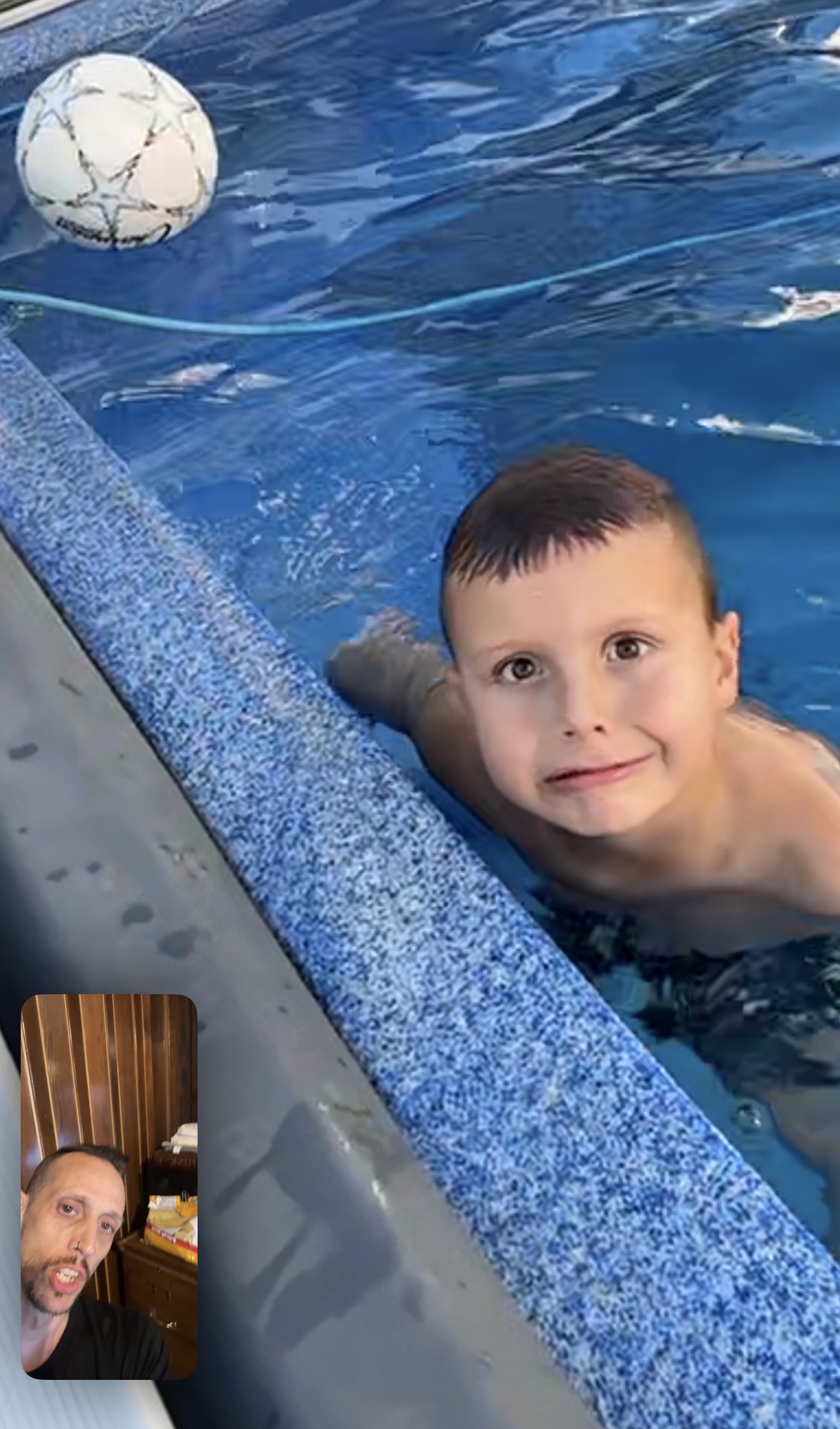 just swimmin